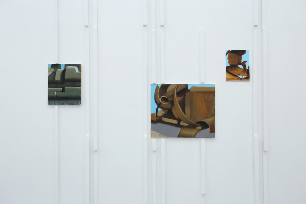 Installation de Jérémy Liron Exposition IMMERSION au CACL - mai 2015